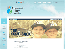 Tablet Screenshot of covenantbay.ca